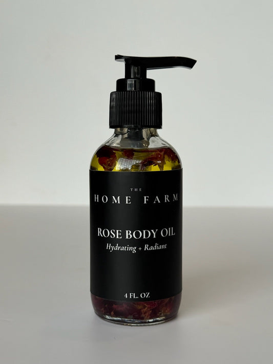 Rose Body Oil - KcEssentails